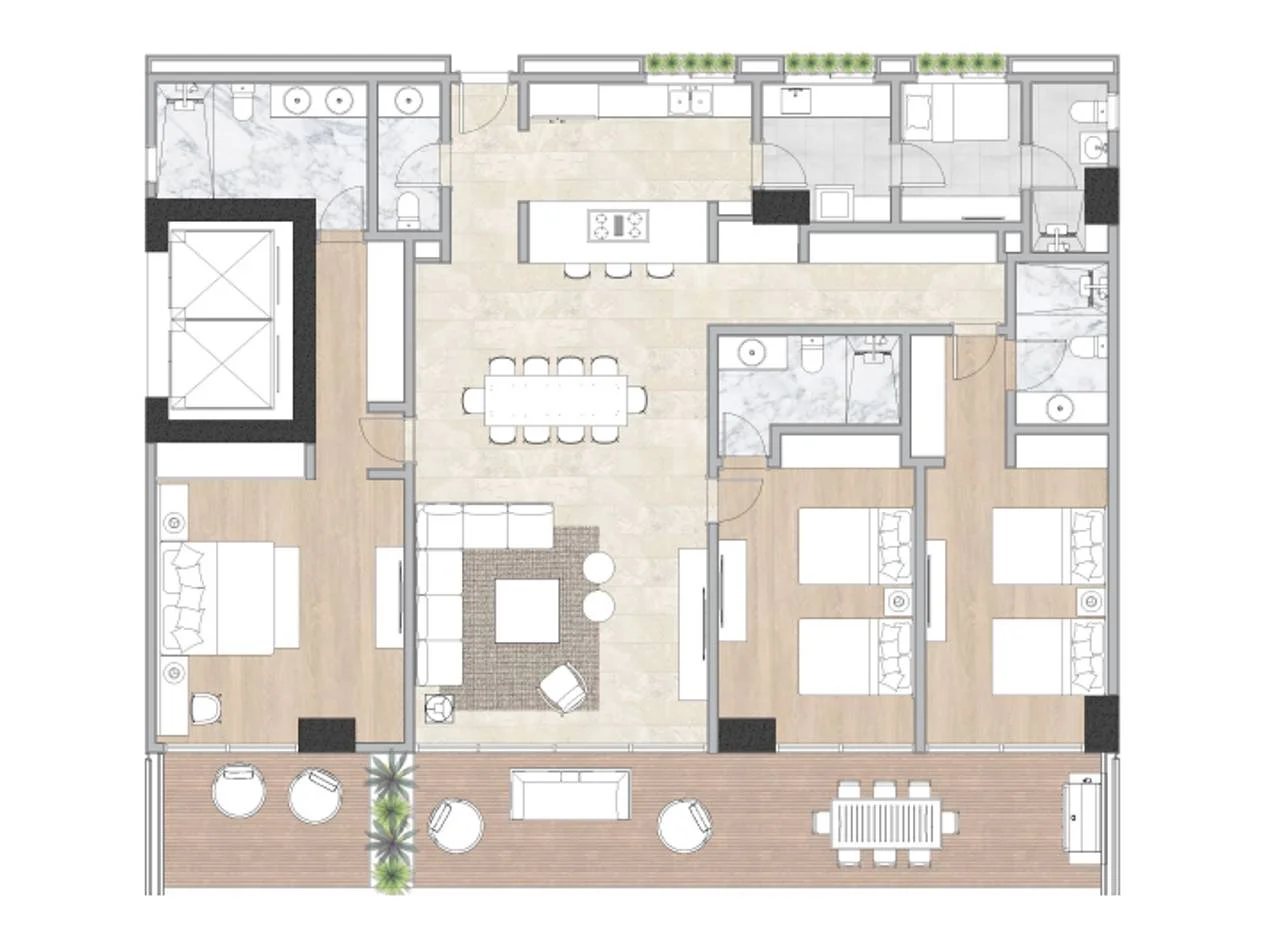 Fotografía 6 · Espaciosos Apartamentos, Dezenove Golf Residences Cap Cana