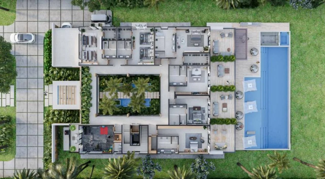 Fotografía 13 · Venta - Villa en Punta cana con Vista al Campo de Golf en Punta Cana Resort