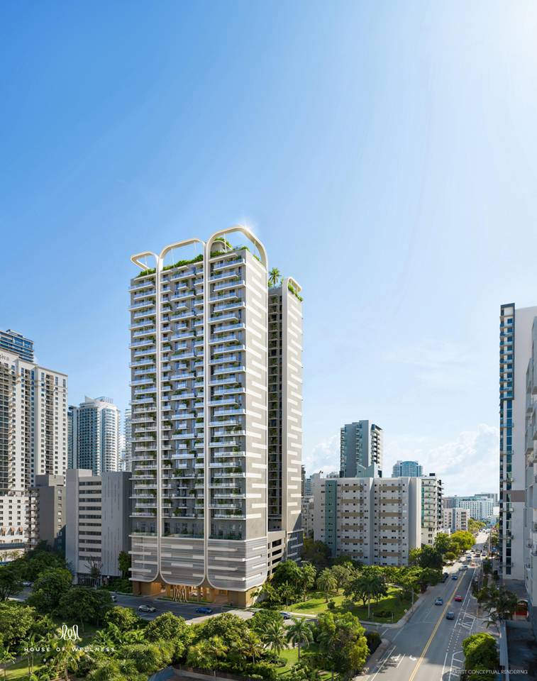 Fotografía 5 · Nuevas residencias wellness en Brickell, Miami