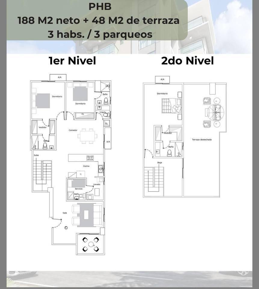 Fotografía 4 · Torre familiar con apartamentos de 2 y 3 Habitaciones a pasos de la Av.Enriquillo