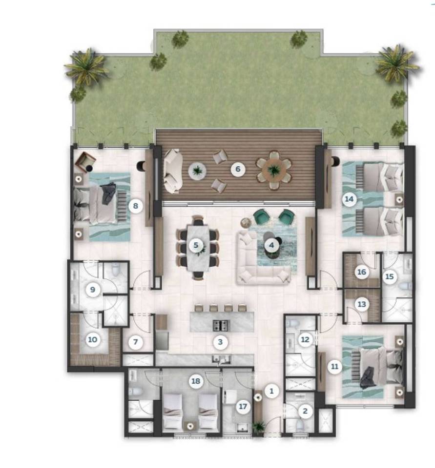 Fotografía 16 · Lujosos Apartamentos, Blue Luxury Resicences At Marina Cap Cana