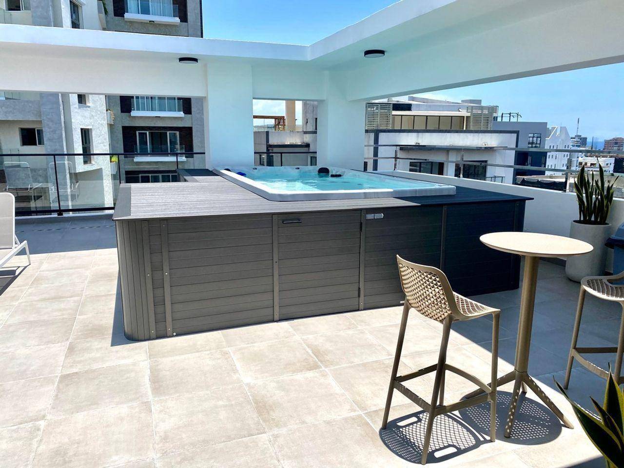 Fotografía 22 · Apto. de 2 habitaciones y balcón en Naco, amueblado